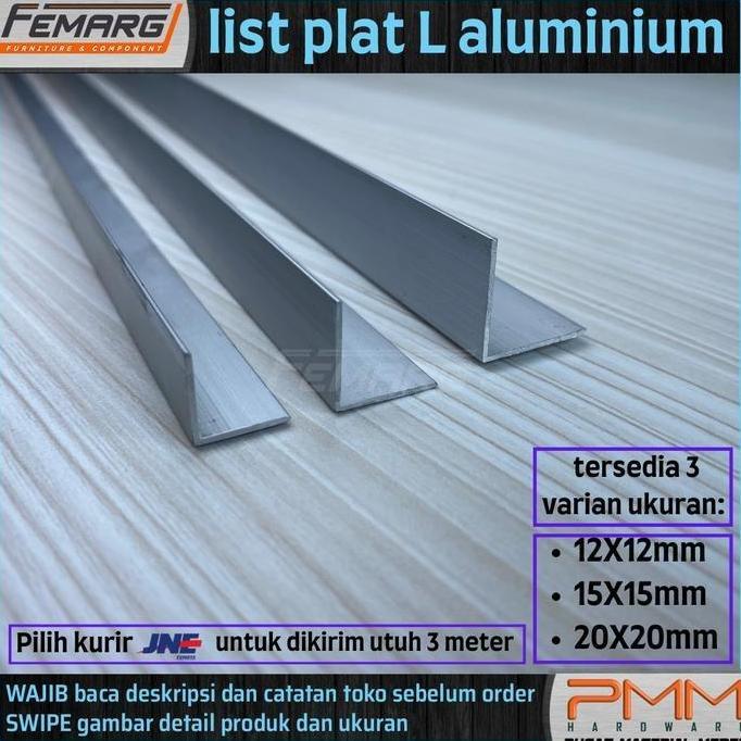 LIS PLAT SIKU L ALUMINIUM