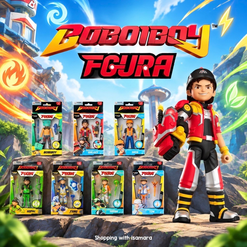 Boboiboy Fgura / Mainan Action Figure