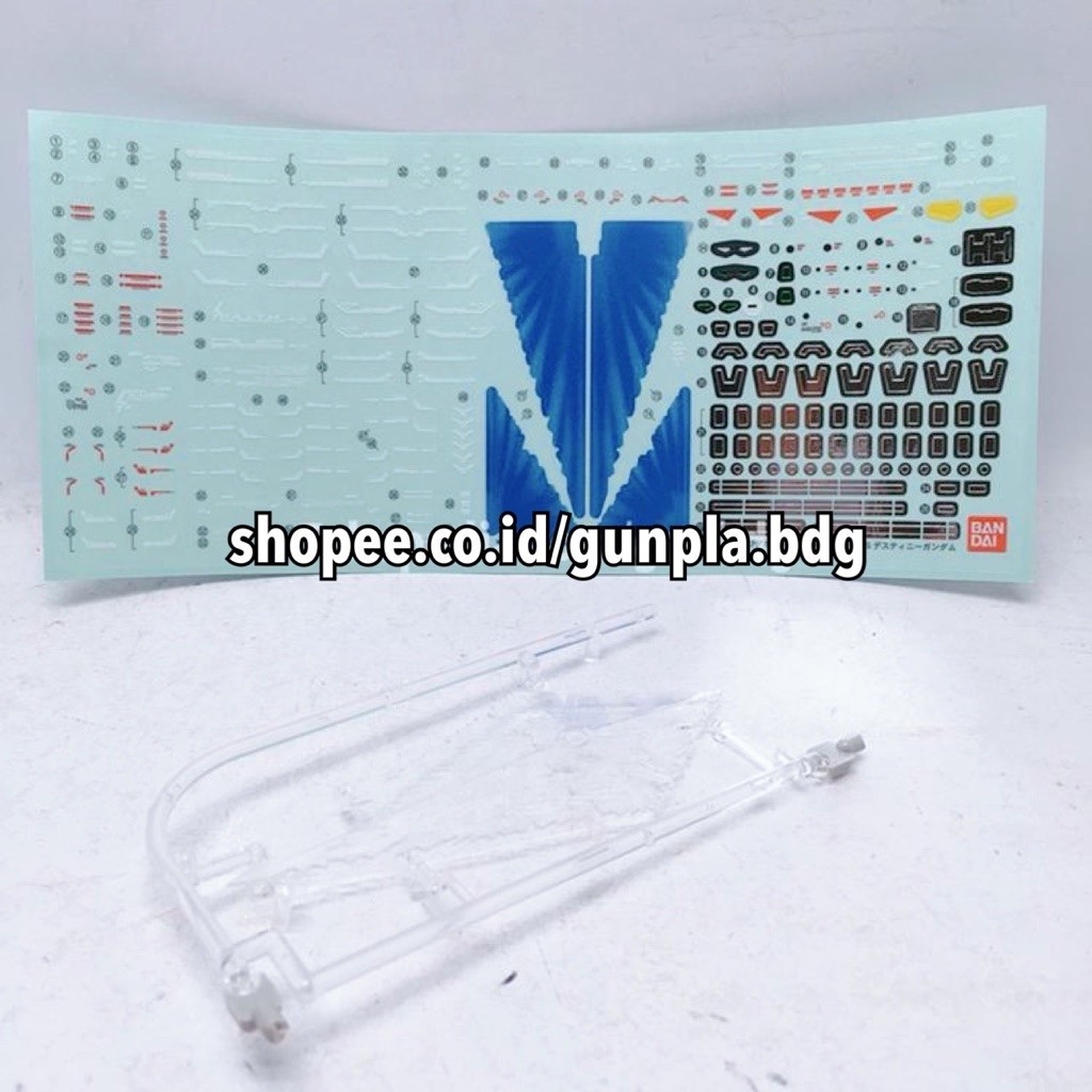 Bandai RG Gundam Destiny Part Realistic Decal