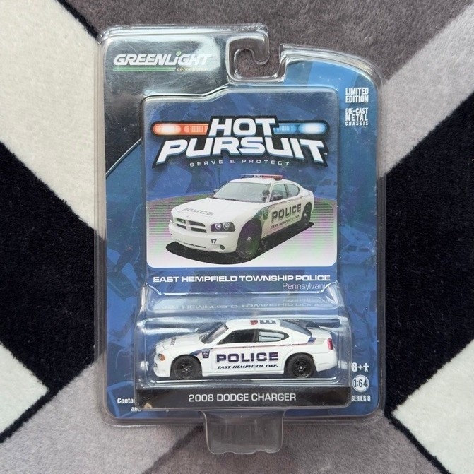 GreenLight Hot Pursuit 1/64 2008 Dodge Charger East Hempfield Township Police