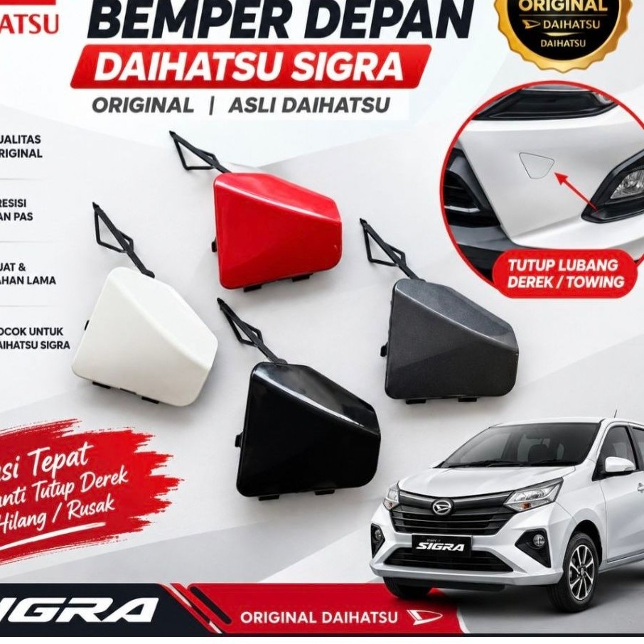 Tutup Derek Bemper Depan New Sigra 2019-2022