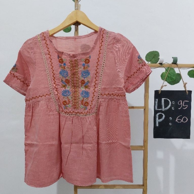 Blouse Katun Bordir Shabby