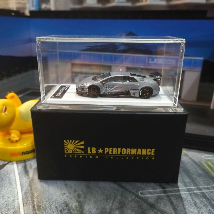 Resin LB Performance Lamborghini Murcielago Grey Fighter Works 1:64