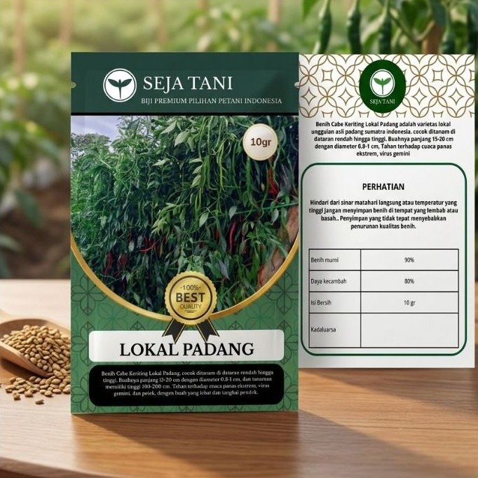 Benih CMK lokal Padang kualitas premium 10gr