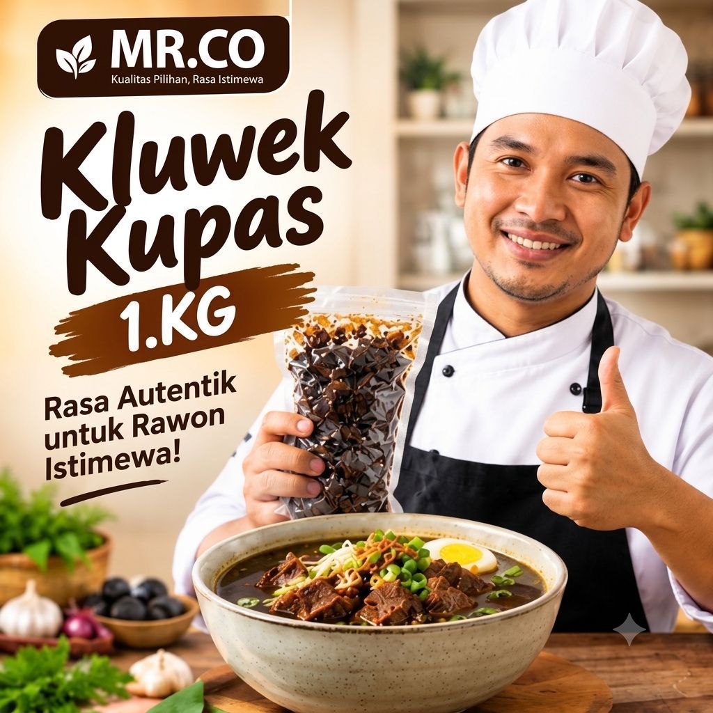 1KG Klewek Kupas Kluwek Kupas Kepayang Pucung Picung Full Hitam Kemasan Vacum