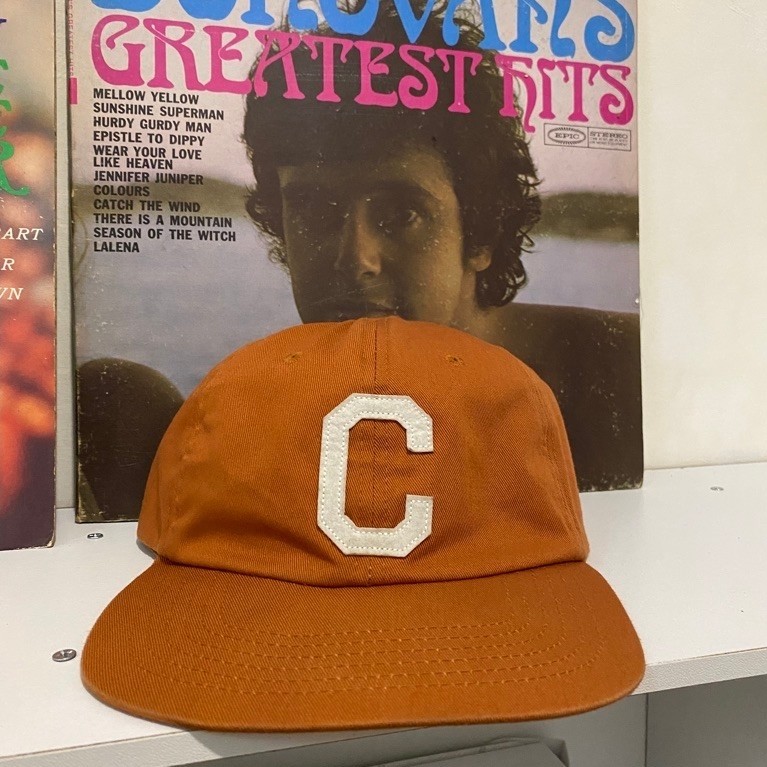 COVERNAT B.B Cap Orange Brand New Logo C Wappen One Size Fits All