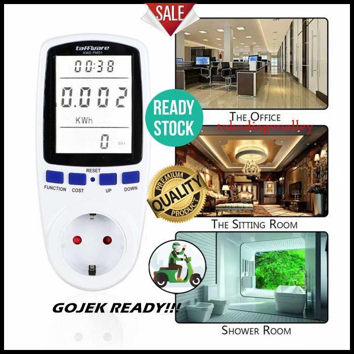 kWh Meter Pengukur Biaya Listrik Alat Ukur Daya Listrik Watt Meter