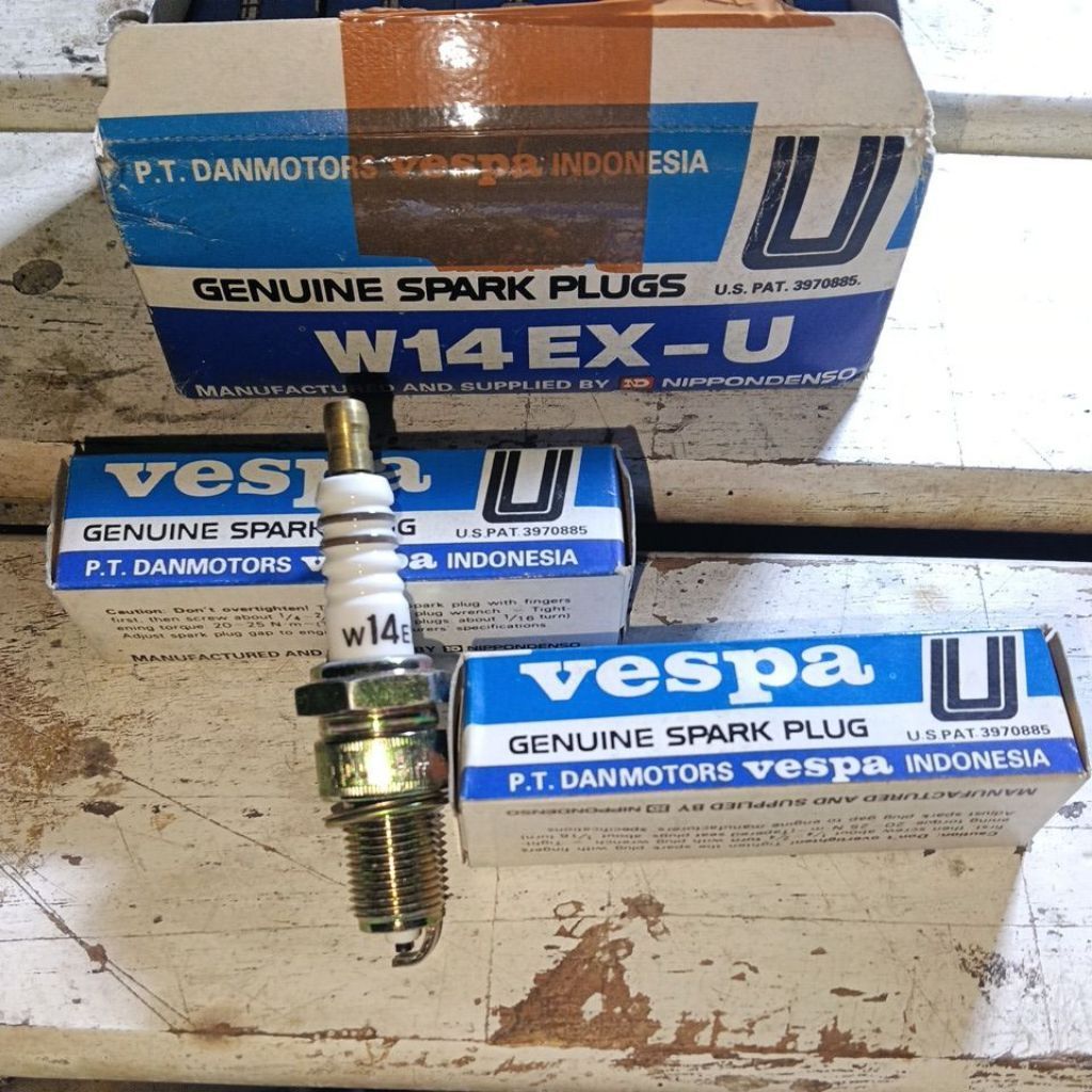 Busi Vespa Denso PT. Danmotor Vespa Indonesia