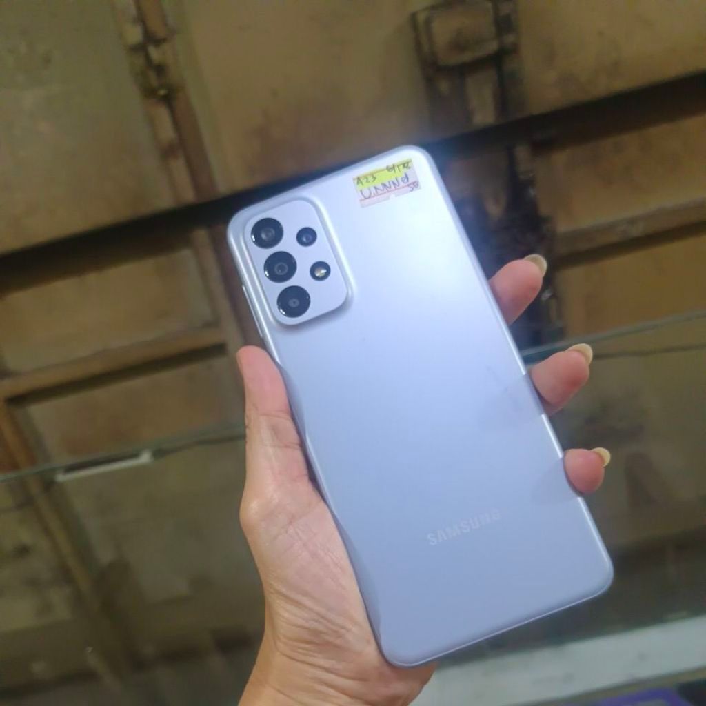 SAMSUNG A23 5G Second 6/128GB Layar 6.7 Inch Snapdragon 695 5000mAh Lecet
