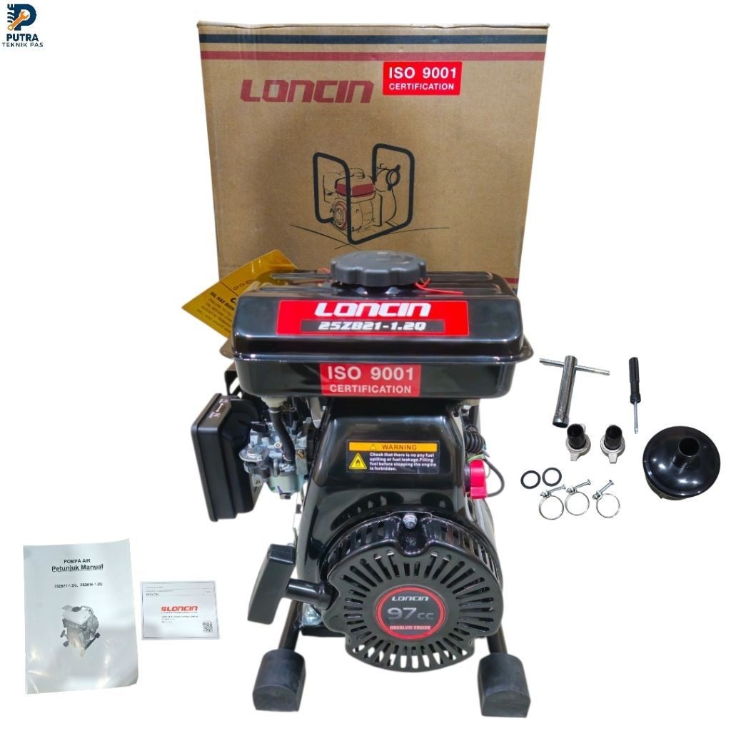 Mesin Pompa Air LONCIN 25ZB21-1.2Q 97cc Pompa air alkon loncin 1.5inch