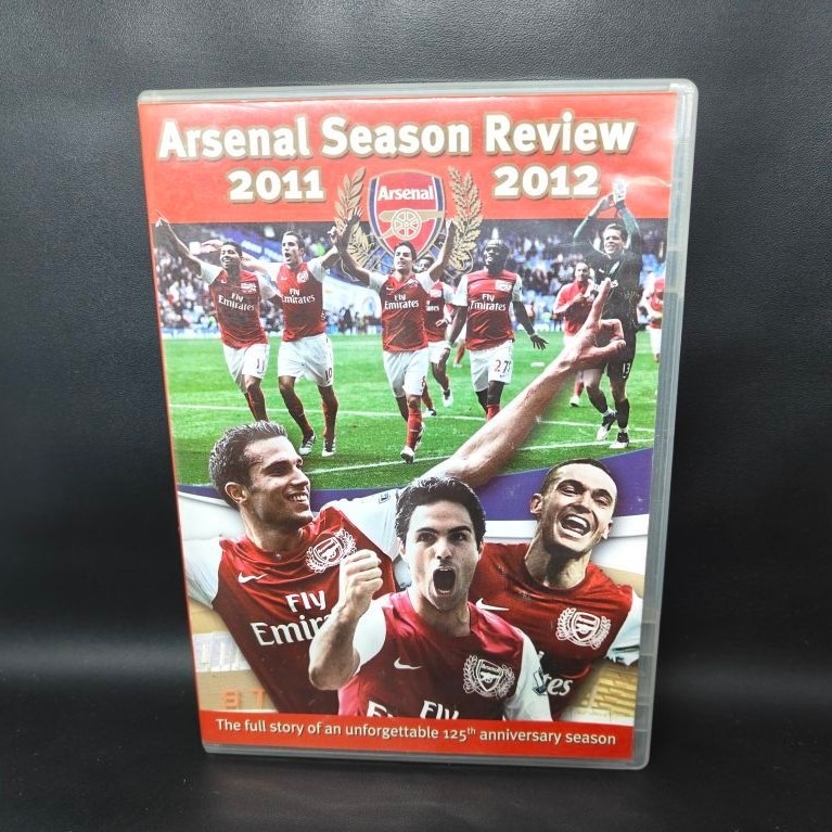 DVD MOVIE ORIGINAL UK .ARSENAL . SEASON REVIEW 2011 - 2012