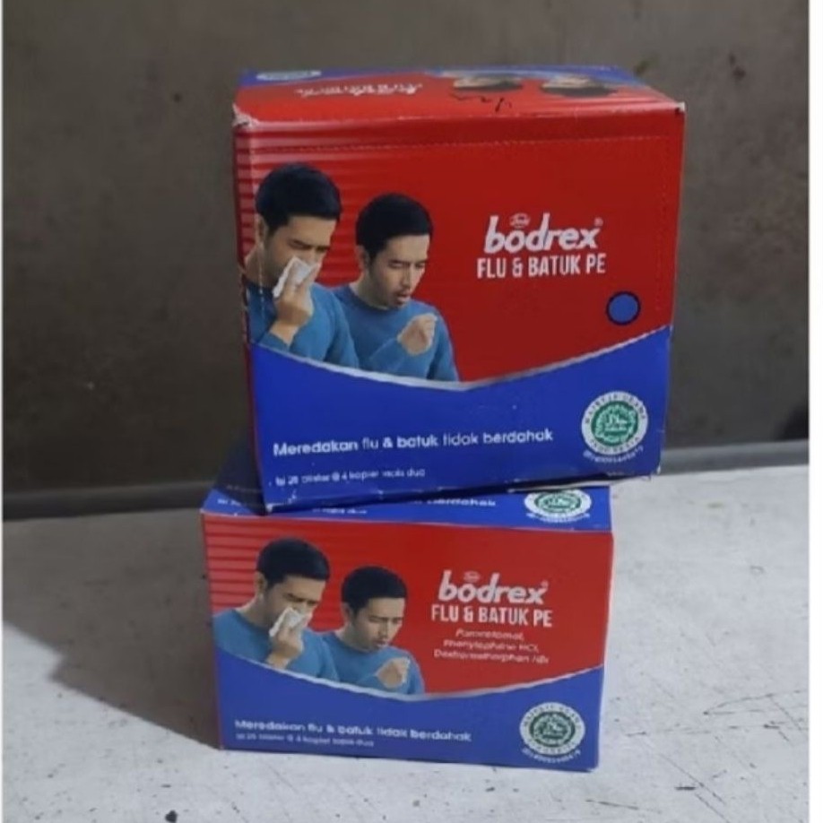 Bodrex flu dan batuk PE 1box @25