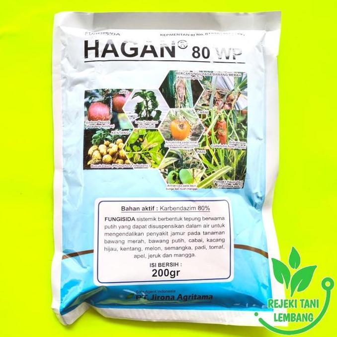 Fungisida Hagan 80 Wp Isi 200 Gr Pengendali Penyakit Jamur Tanaman