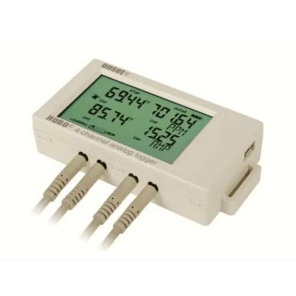onset HOBO MX1104 Analog/Temperature/RH/Light Data Logger – 4-Channel Environmental Logger