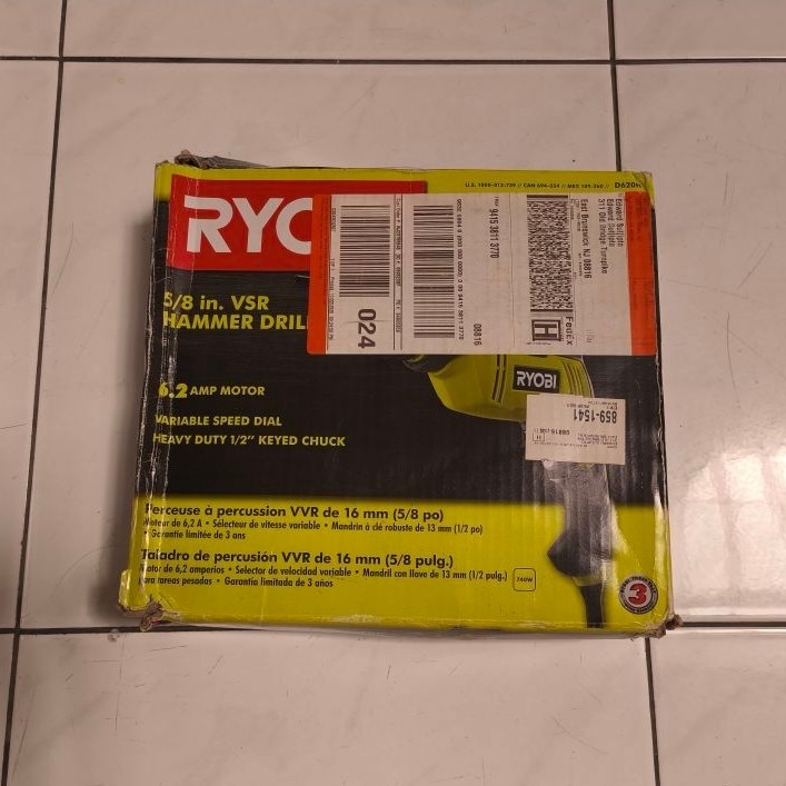 mesin bor Ryobi ori dari USA