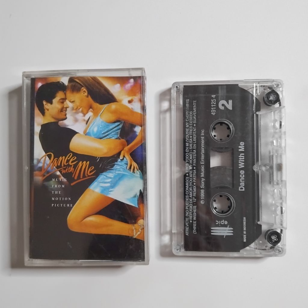 Kaset Pita Soundtrack Dance With Me Sergio Mendes Gloria Estefan Vanessa Thalia Electra