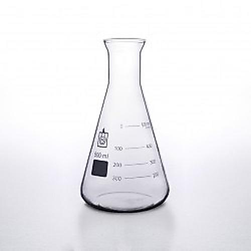 CONICAL GLASS 500 ML-MENGUKUR ESSENTIAL OIL MIKROBIOLOGI KIMIA
