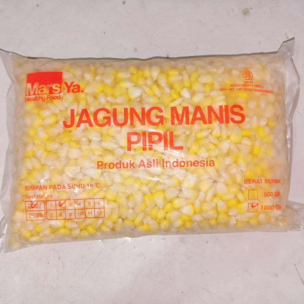 Jasuke Jagung Manis Pipil Frozen Marsya Food 1 Kg