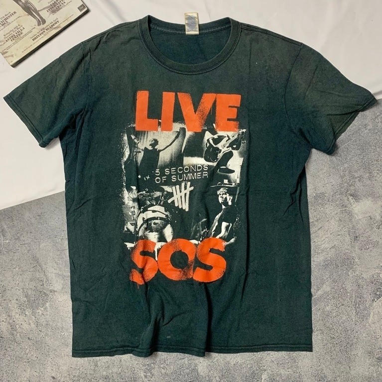 Band Tshirt 5 Second Of Summer Tour 2014