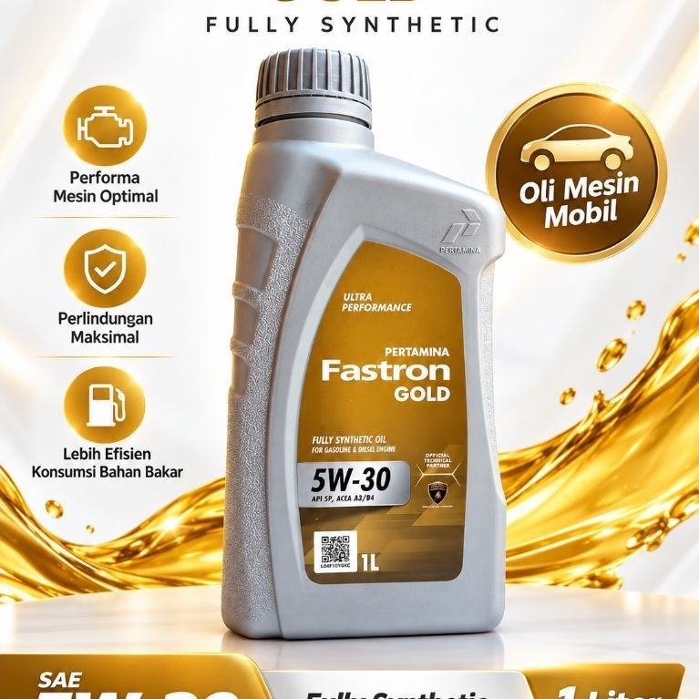 PUTRRA ABADI OLI FASTRON GOLD 5W-30 1LT - PERTAMINA FASTRON