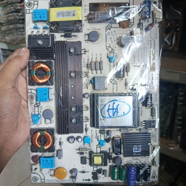 PSU POWER SUPPLY REGURATOR MESIN TV POLYTRON PLD42T551 PLD 42T551