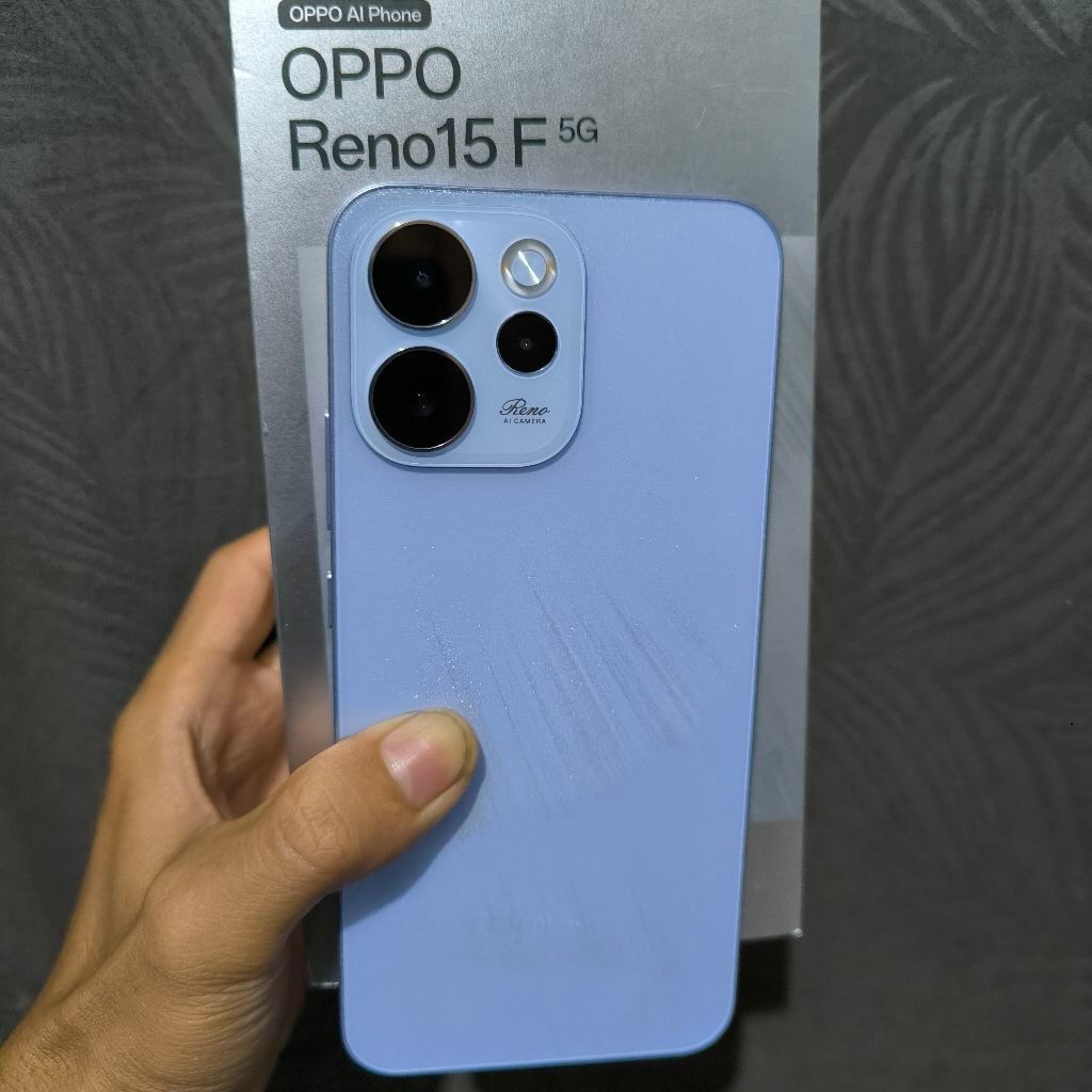 oppo reno 15f 5g ram 8/256gb second resmi