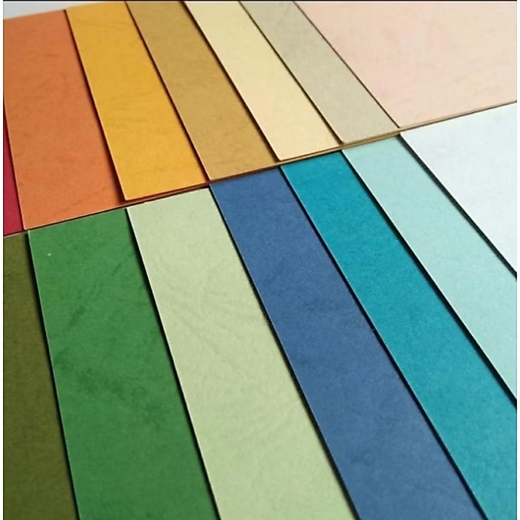 KERTAS BUFALO PLANO 79cm X 109cm gramasi 210 gr dan 230 gr / BUFALO WARNA
