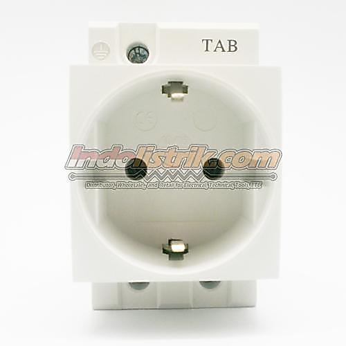 Industrial Panel Socket DIN RAIL TAB