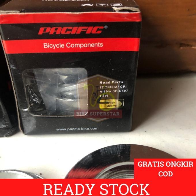 breniadya kom fork head part set pacific d407 22.2 mm standar sepeda bmx lipat minion fixie mtb hema
