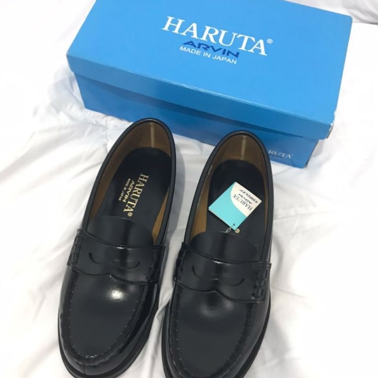 Haruta Arvin Loafers Black 4514