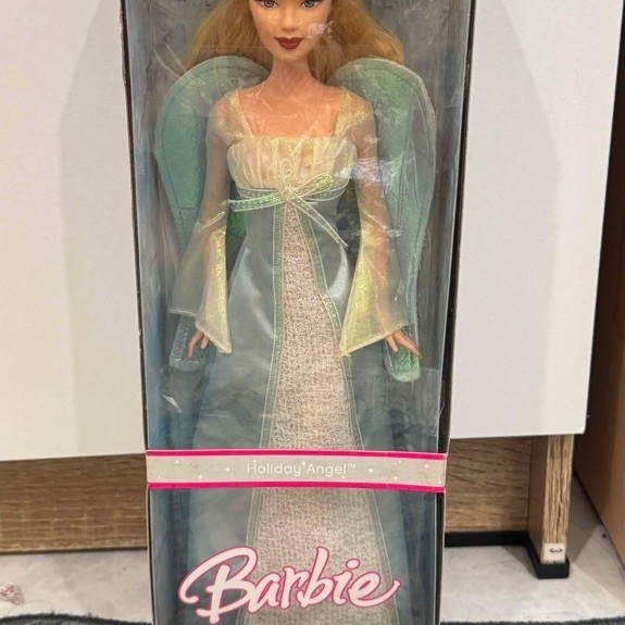 preloved barbie mackie holiday angel