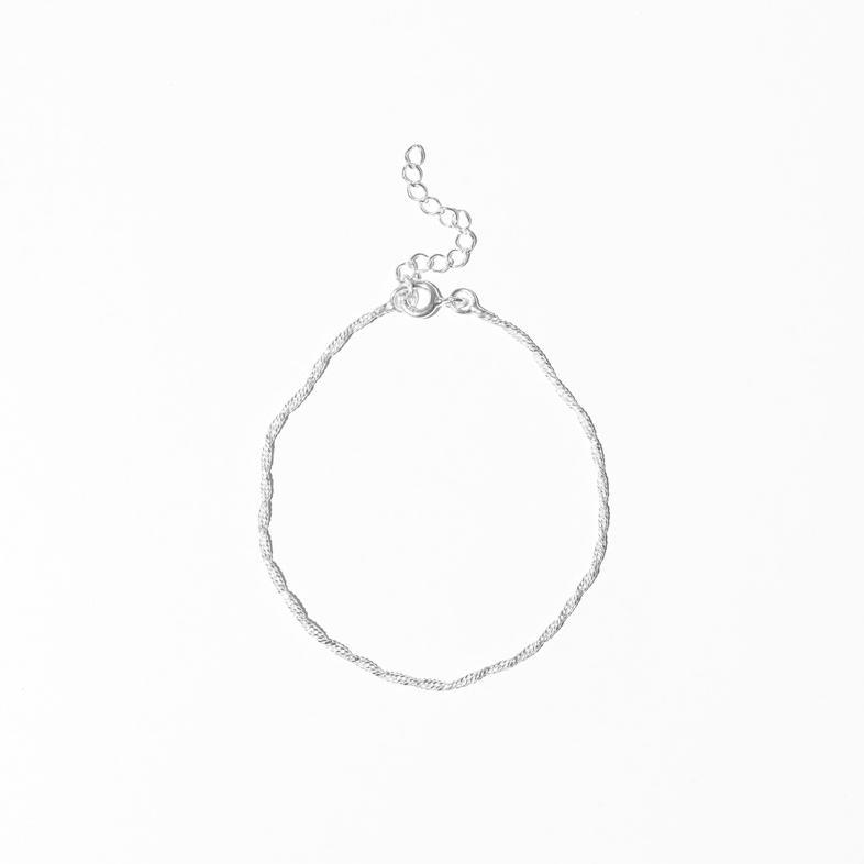 LOST IN BALI - Glint Silver Chain Bracelet - 925 Sterling Silver - Gelang Silver - Gelang Rantai Per
