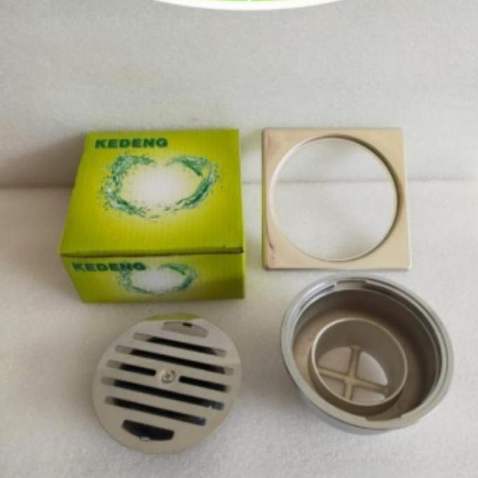 sanityhome - floor drain stainless kedeng / floor drain plat kedeng