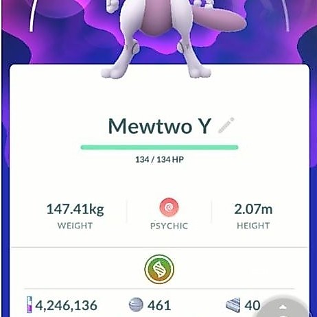pokemon go legendary Mewtwo x dan Mewtwo y
