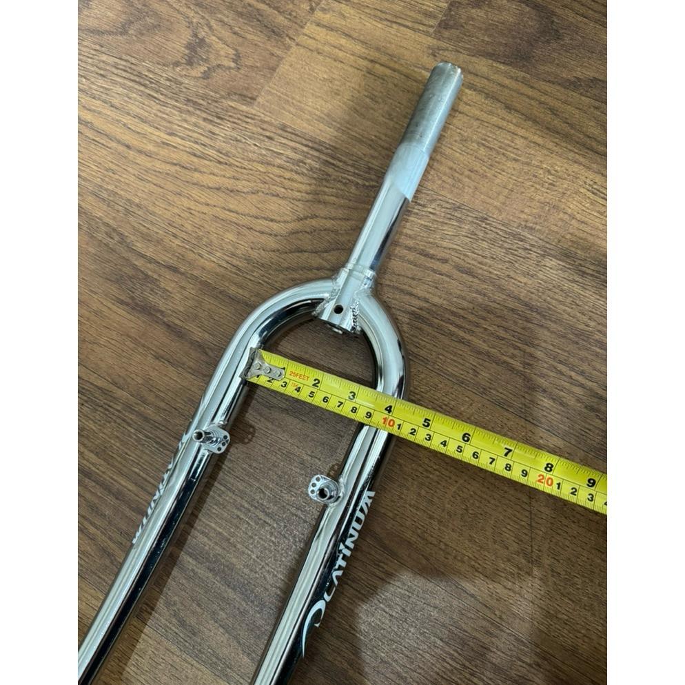 bahandy ( fork 26 croom drat platinum shrink ) garpu forks depan sepeda federal commuter ulir 25.4mm