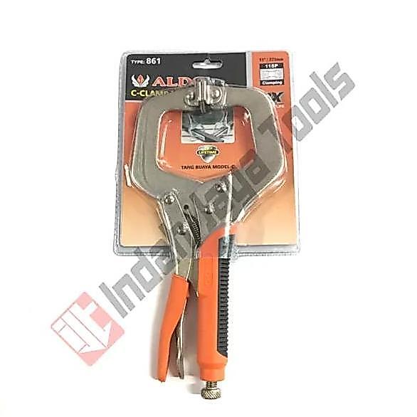 ALDO Tang Buaya Model C - Tang Klem C Tang Jepit C Clamp