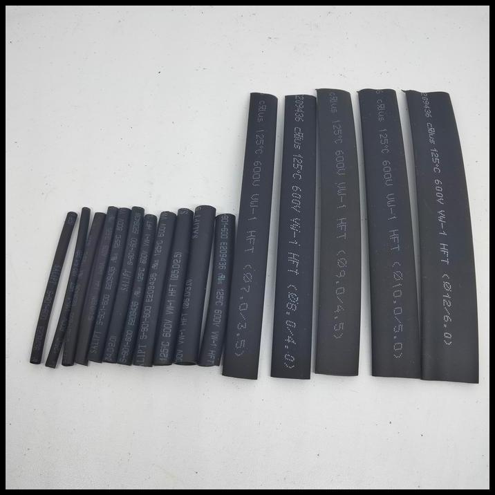TERBARU ISOLASI BAKAR 4 MM , HEAT SHRINK/ BUNGKUS KABEL BAKAR 