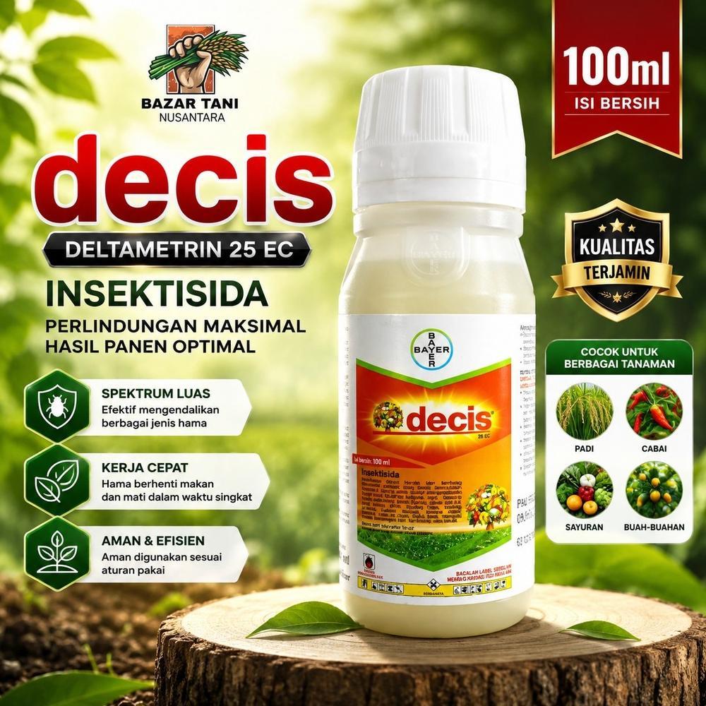 DECIS 100 ML DESIS DELTAMETRIN INSEKTISIDA DECIS