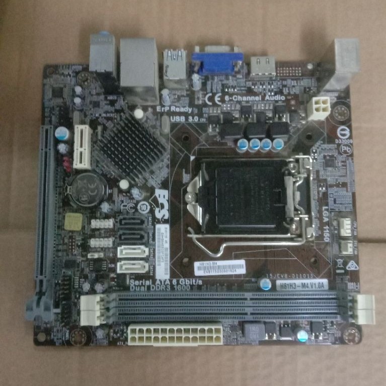 mainboard ECS type H81H3-M4 DDR 3
