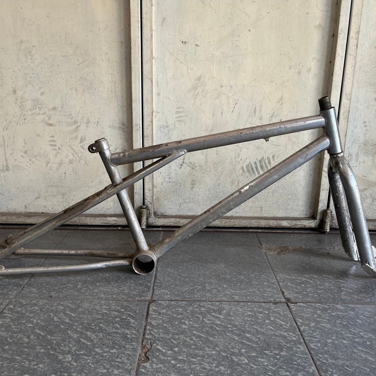 Frame Fork Sepeda BMX Jadul Chrome ProGT Ori