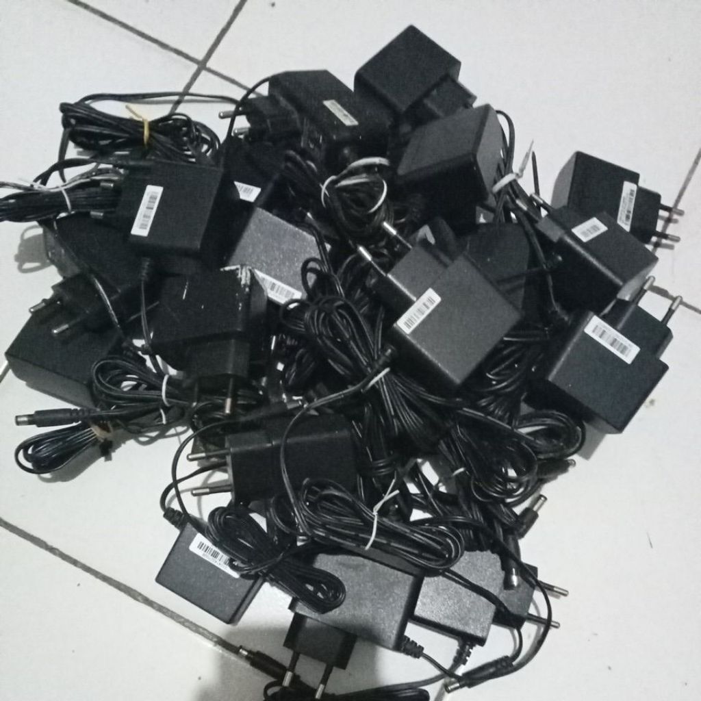 Adaptor 12V 1A Original FH ZTE MEIG Campur Adaptor 12V Original Modem Router Wifi