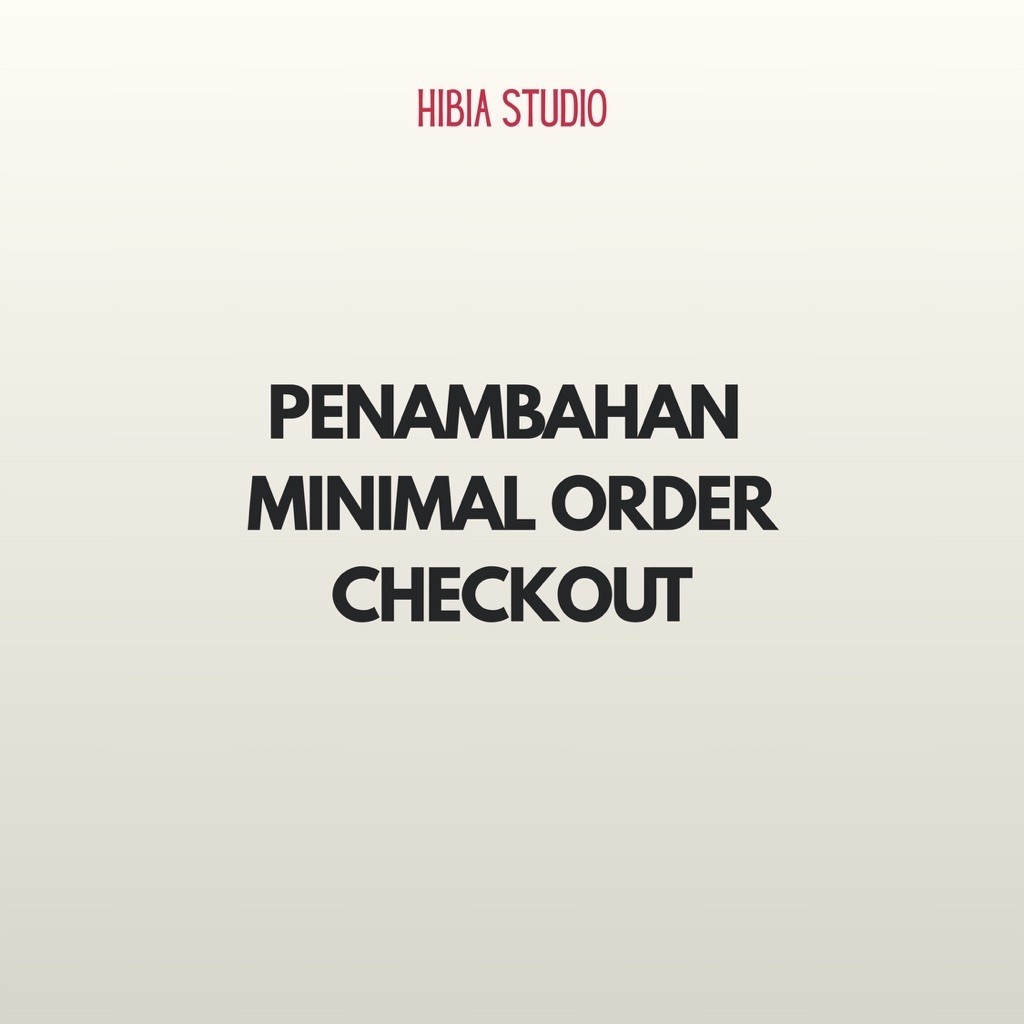 Tambahan Biaya | Pre Order Sticker Jannabi