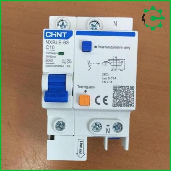 Rcbo Chint 16A Elcb Chint Nxble-32 16 Ampere 30Ma Promo