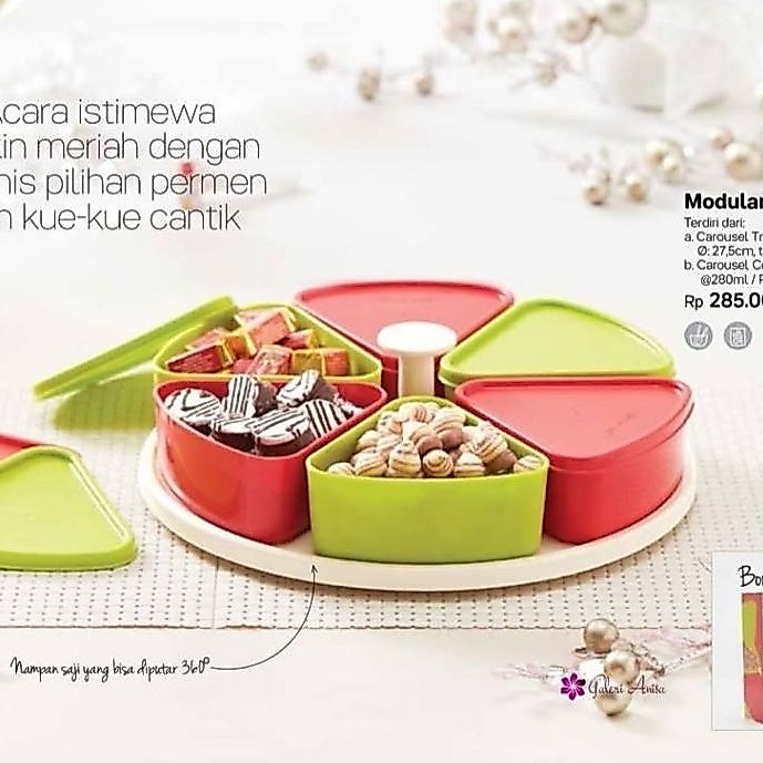 TUPPERWARE MODULAR CAROUSEL