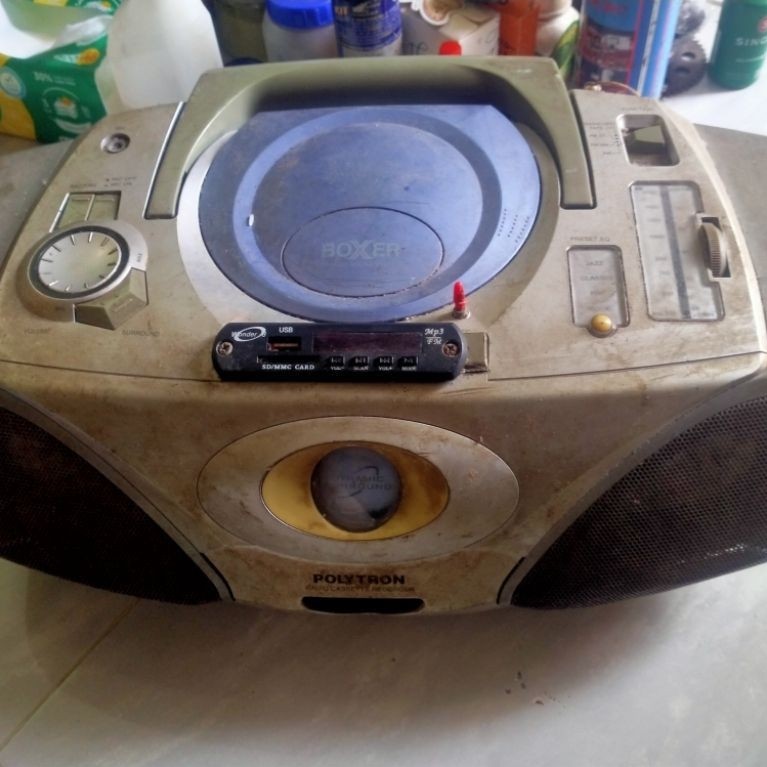 radio Polytron jadul mati/rusak perlu service