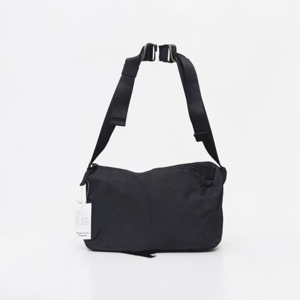Uniqlo Canvas Fullblack Waistbag Original