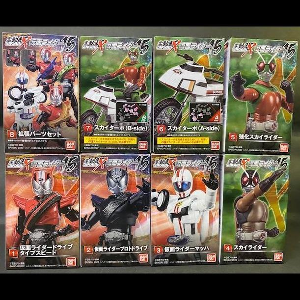 SHODO-X Kamen Rider 15 - Kamen rider Drive series