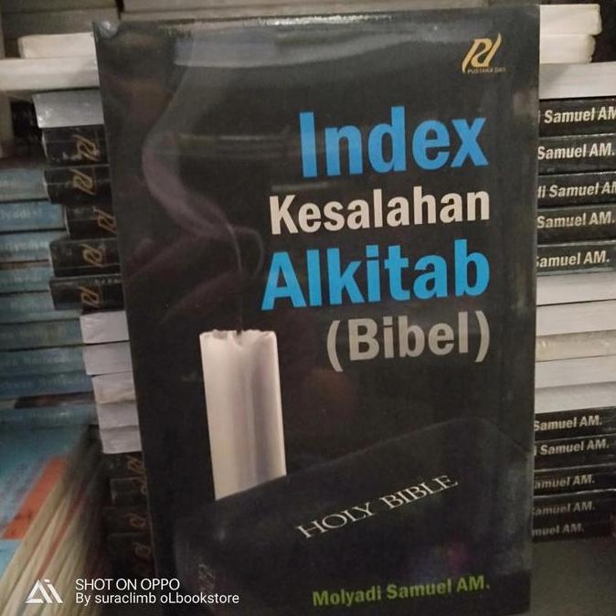 index kesalahan Bible (holy Bible) original
