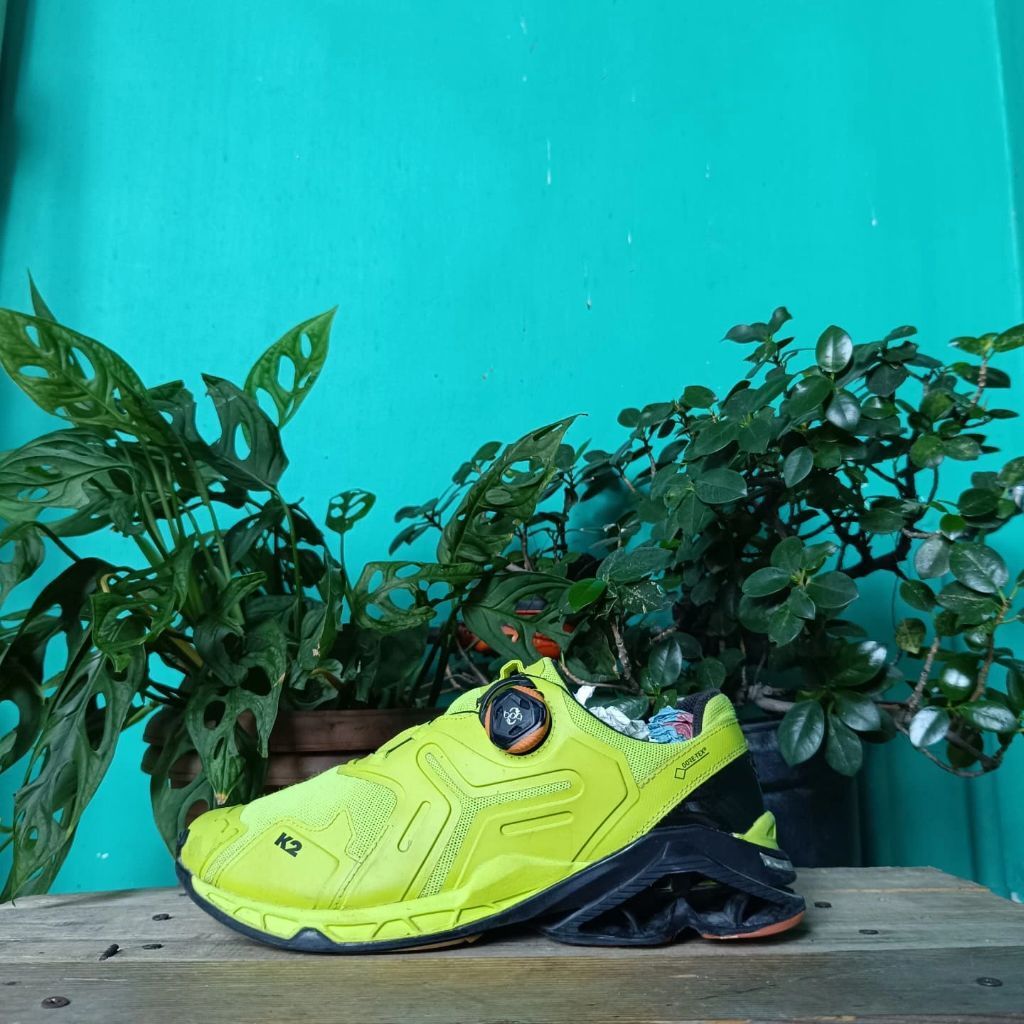 sepatu treking trailrunning outdoor boa system k2 size 41
