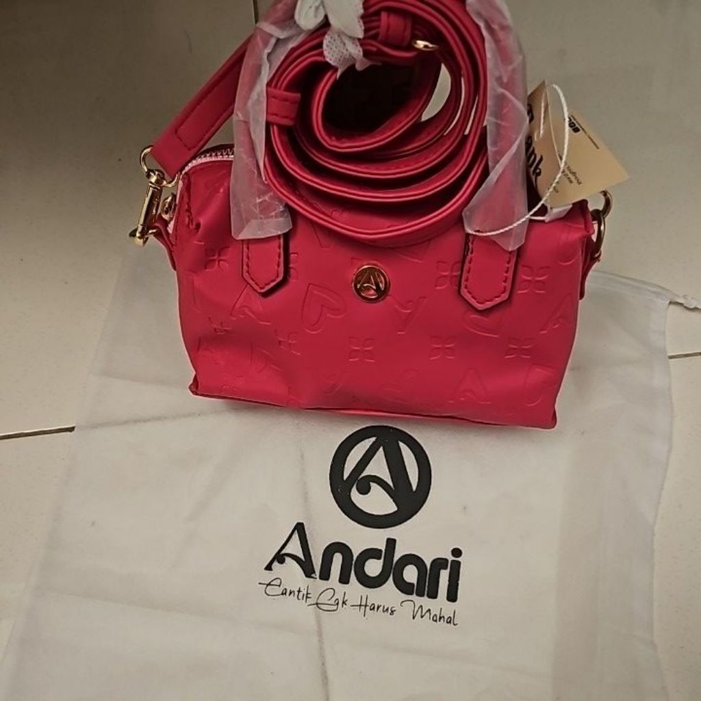 andari bag fushia